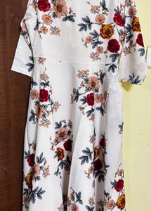 Beautiful Floral Print Dress