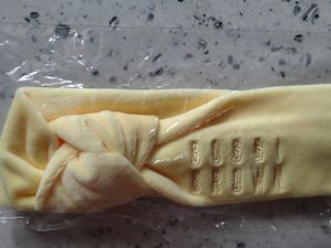 Bobbi Brown Yellow Twisted Headband