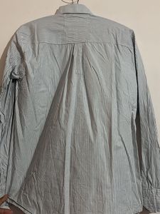 Men's Striped Button-Down Shirt