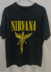 Nirvana Graphic Print T-Shirt