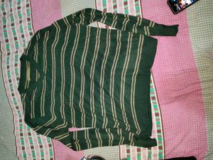 Striped Green Sweater