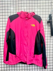 North Face Pink Black Jacket