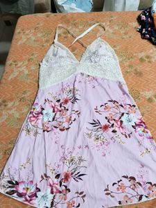 Floral Lace Nightgown