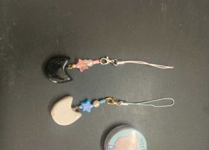 Gojo &amp; Geto Anime Cat Phone Charms