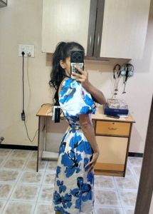 French Connection Floral Wrap Dress