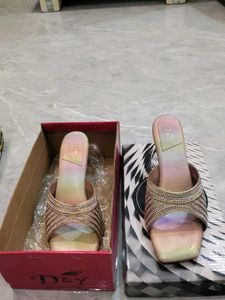 Sparkling Wedge Sandals