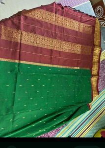 Green Kanchivaram Saree