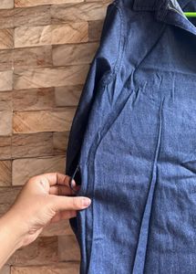 Denim Shirt Dress | XL