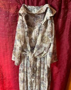 Brand New Western Padded Wear With Over Coat
