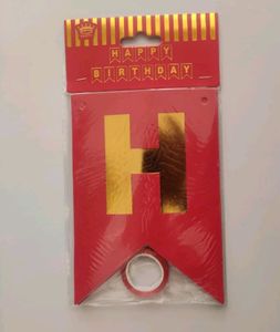 Birthday Banner for Decoration