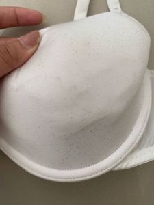 White Padded Bra