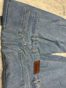 Light Wash Wide Leg Jeans