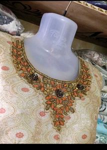bust 40 Elegant White Lehenga Choli