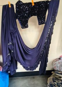 Designer Readymade Saree with Blouse