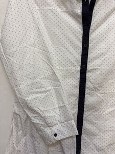 Chic Polka Dot Button-Up Shirt
