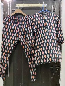 Printed co ord Set