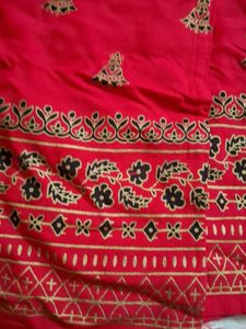 Navy Blue Printed Kurta set.with dupatta