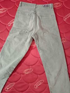 Women's Green Cargo Jeans