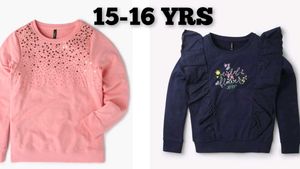 Girls Fancy Sweatshirts