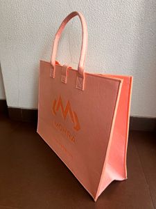 Stylish Pink Felt Tote Bag