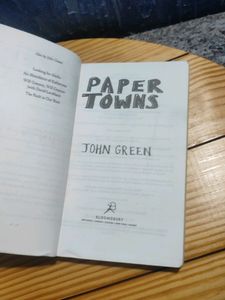 📍Papertown  Bestselling International Author