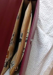 bag brown colour handbag