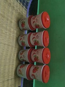 Plastic Container  Unused Pack Of 8
