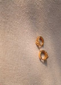 Elegant Gold-Toned Hoop Earrings