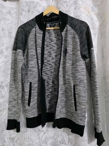 Orignal TSP Striped Zip-Up Jacket