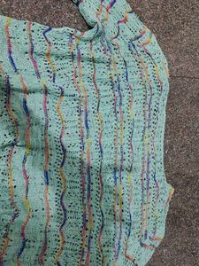 Lightweight Crochet Knit Top