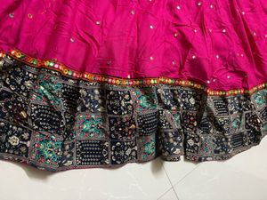 Pink Chaniya Choli Set | Garba | Nav