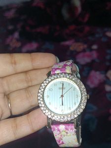 Floral Wrist Watch
