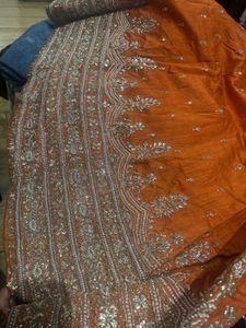 Orange Lehenga Choli Set