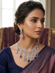 New bridal Exquisite Diamond  Necklace