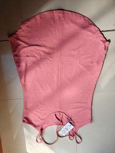 Pink Button-Up Tank Dress