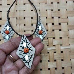 Fabric Jewelry Set
