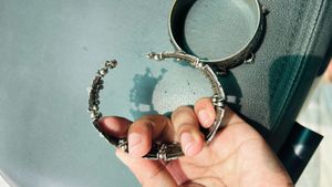 3 Oxidized Silver Bracelet