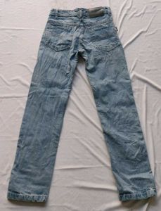 Classic Light Wash Denim Jeans