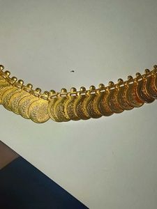 Laxmi poojan Necklace 18 carat Gold plated