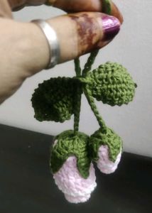 Handbag Rose Charm🌸 Handmade With Love 💕