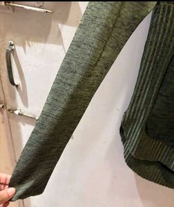 Cozy Green Long Sleeve Top