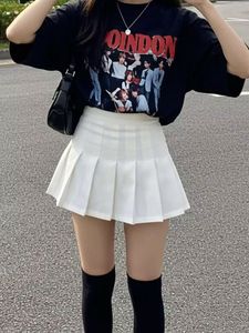 Urbanic Pleated White Mini Skirt