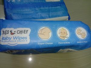 Miss &amp; Chief Baby Wipes Pack Of 3