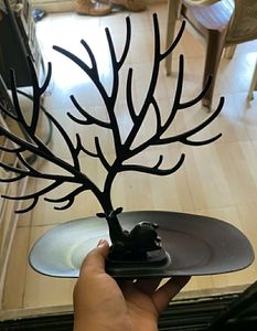 "M king Antique Birds Tree Stand Jewelry Display 🌳🦜Organize Your Treasured Jewelry with Elegance! 💍🎀"
