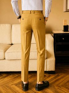 Men's Mustard Chinos