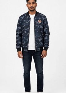Men's Camouflage Bomber Jacket