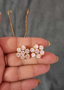 ✨️✨️Sparkling Stud Earrings with Gold Chain