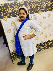 White Kurti
