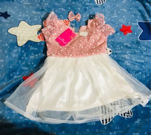 Cute Frock With Hairband 😍