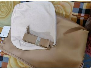 Twenty Dresses Beige Textured Oversized Tote Bag
